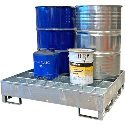 Picture of Spill Bin for 4 x 205L Drums to Suit Pallet Racking