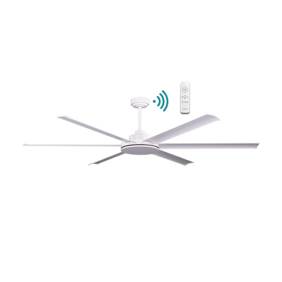 Picture of Martec Albatross 1800mm (72") DC Remote Controlled Ceiling Fan with White Finish