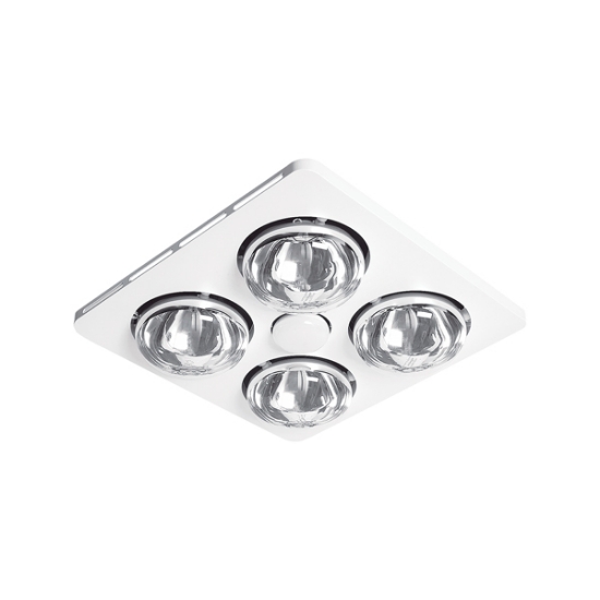 Picture of Martec Essence 4 3 in 1 Bathroom Heater and Exhaust Fan with 9W R63 Cool White LED Light